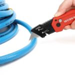 WORKPRO WP211018 Profesyonel Katlanır Çok Amaçlı Rötuş Maket Bıçağı + 10 Adet Yedek Bıçak - Görsel 8