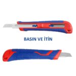 WORKPRO WP212008 9MM Ağır Hizmet Paslanmaz Çelik Kasa Maket Bıçağı - Görsel 6