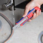 WORKPRO WP212009 18MM Ağır Hizmet Paslanmaz Çelik Kasa Maket Bıçağı - Görsel 8