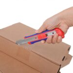 WORKPRO WP212009 18MM Ağır Hizmet Paslanmaz Çelik Kasa Maket Bıçağı - Görsel 9