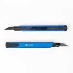 WORKPRO WP212012 9MM Alüminyum Kasa Cep Askılı Maket Bıçağı (MAVİ) - Görsel 3