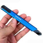WORKPRO WP212012 9MM Alüminyum Kasa Cep Askılı Maket Bıçağı (MAVİ) - Görsel 9