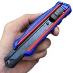 WORKPRO WP212015 18MM Ağır Hizmet Alüminyum Kasa Maket Bıçağı - Görsel 4