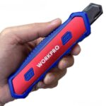 WORKPRO WP212015 18MM Ağır Hizmet Alüminyum Kasa Maket Bıçağı - Görsel 5