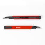 WORKPRO WP212020 9MM Alüminyum Kasa Cep Askılı Maket Bıçağı (KIRMIZI) - Görsel 3