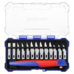 WORKPRO WP219005 14 Parça Profesyonel Hobi Maket Bıçağı Seti - Görsel 2