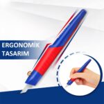 WORKPRO WP219005 14 Parça Profesyonel Hobi Maket Bıçağı Seti - Görsel 3