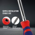 WORKPRO WP221046 6-IN-1 Profesyonel Çok Fonksiyonlu Değişken Uçlu Tornavida Seti - Görsel 6