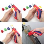 WORKPRO WP221048 24 Parça Profesyonel CR-V Kabzalı Cırcırlı Bits Tornavida Seti + Kemer Askılı Bez Taşıma Çantası - Görsel 4