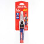 WORKPRO WP221070 9-IN-1 Profesyonel CR-V Cırcırlı Manyetik Hassas Tornavida Seti - Görsel 7