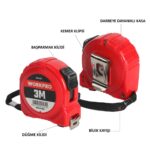 WORKPRO WP261002 3Mx16mm Beyaz Çelik Şerit Metre - Görsel 5