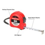 WORKPRO WP261003 5Mx19mm Beyaz Çelik Şerit Metre - Görsel 3