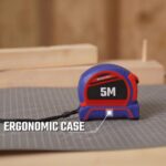 WORKPRO WP261041 5Mx25mm Naylon Kaplama Sarı Çift Taraflı Manyetik Çelik Şerit Metre - Görsel 6