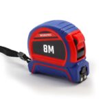 WORKPRO WP261044 8Mx25mm Naylon Kaplama Sarı Çift Taraflı Manyetik Çelik Şerit Metre - Görsel 3