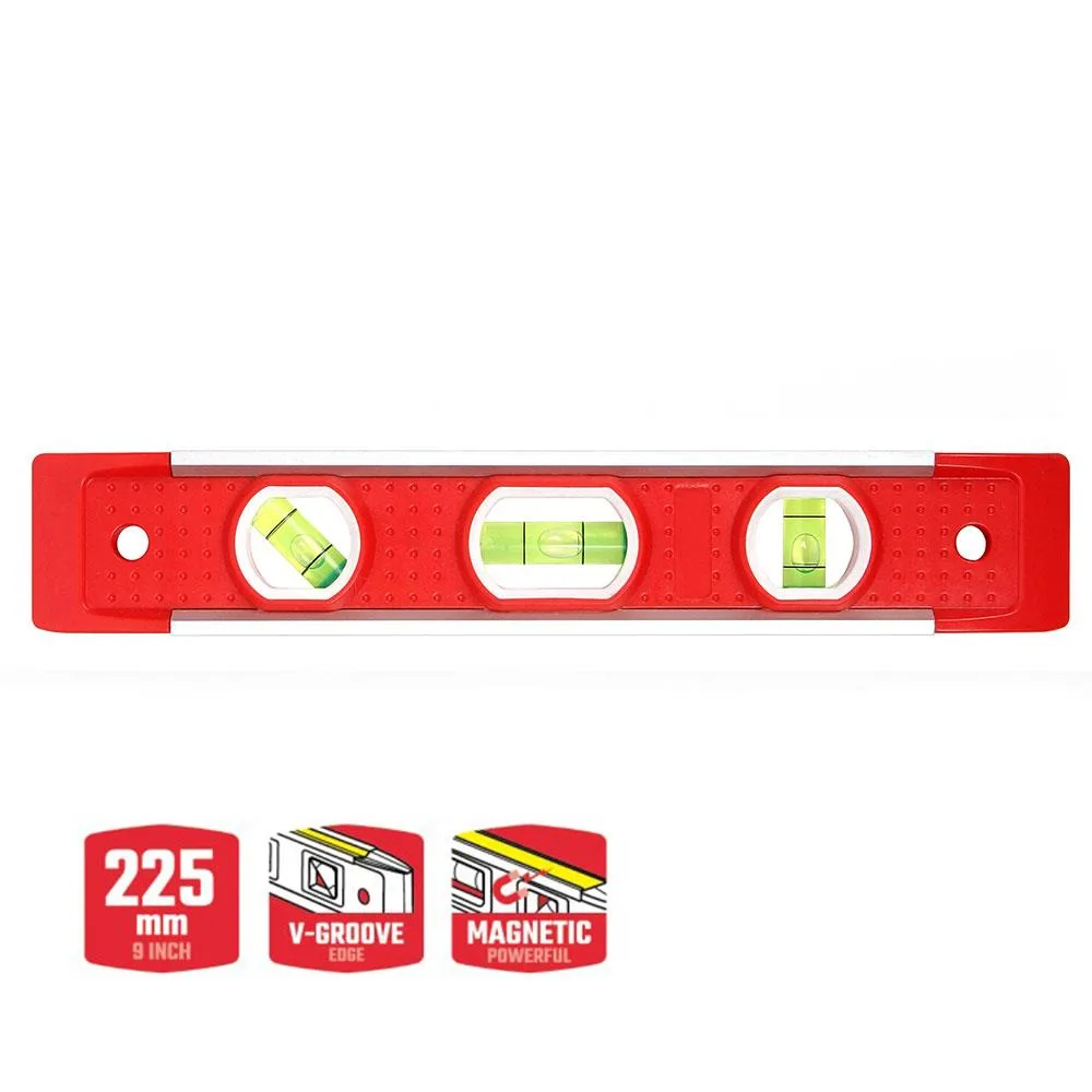 WORKPRO WP262026 225MM Manyetik Torpedo Su Terazisi - Görsel 1