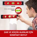 WORKPRO WP262026 225MM Manyetik Torpedo Su Terazisi - Görsel 8