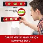 WORKPRO WP262026 225MM Manyetik Torpedo Su Terazisi - Görsel 8