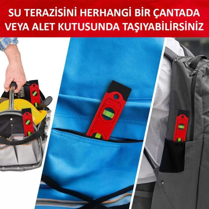 WORKPRO WP262026 225MM Manyetik Torpedo Su Terazisi - Görsel 9