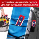 WORKPRO WP262027 225MM Manyetik Şoka Dayanıklı Torpedo Su Terazisi - Görsel 8