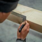 WORKPRO WP264009 200x300MM Çelik Marangoz Gönyesi - Görsel 3