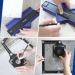 WORKPRO WP269001 250MM/10’’ Çok Fonksiyonlu Şekil Profil Kontur Ölçer - Görsel 3