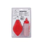 WORKPRO WP329019 Çizim İpi Seti 115gr Kırmızı Çizim İpi Boyası + Mini Su Terazisi + 30M Çizim İpi - Görsel 10
