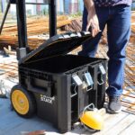 CAT DA41004 HYPER STACK 60 Litre Ağır Hizmet Tipi Tekerlekli Kilitli Takım Çantası - Görsel 8