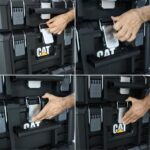 CAT DA41005 HYPER STACK Ağır Hizmet Tipi 3’Lü Tekerlekli Kilitli Takım Çantası Seti - Görsel 10