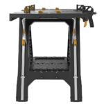 CAT DH1005 Çok Fonksiyonlu Katlanabilir Çalışma Tezgâhı + 2 Adet Tetik İşkence - Görsel 5