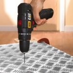 CAT DX15.1 12Volt/2.0Ah Li-ion Çift Akülü Profesyonel Şarjlı Darbeli Matkap - Görsel 8