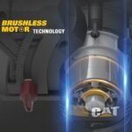 CAT DX5010B 18Volt 120mm Kömürsüz Profesyonel Çok Amaçlı Daire Testere (Akü Dahil Değildir) - Görsel 10