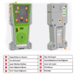 KOBB KBL8RG 60M Lazer Hizalama Dedektörü - Görsel 7