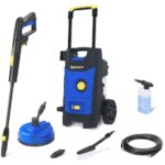Michelin MPX19ELP 1900Watt 140Bar Profesyonel Basınçlı Yıkama Makinesi + Zemin/Araç Yıkama Fırçası - Görsel 2