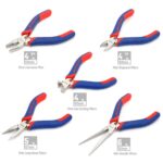 WORKPRO WP201015 CR-V 5 Parça Elektronikçi Profesyonel Mini Pense Seti + Bez Taşıma Çantası - Görsel 2