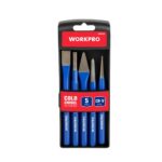 WORKPRO WP201303 5 Parça CR-V Profesyonel Noktalama ve Keski Seti - Görsel 6