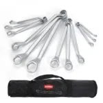 WORKPRO WP202510 6-32mm 12 Parça CR-V Profesyonel İki Ağızlı Yıldız Anahtar Takımı + Bez Taşıma Kılıfı - Görsel 2