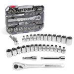 WORKPRO WP202525 30 Parça 1/2’’ CR-V Metrik/İnç Profesyonel Lokma Takımı - Görsel 2