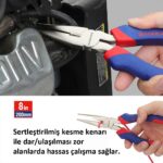 WORKPRO WP209022 165 Parça Profesyonel Tamir/Bakım Alet ve 1/4’’- 3/8’’ Lokma Seti - Görsel 7
