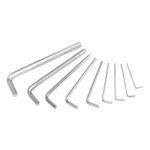 WORKPRO WP222004 9 Parça CR-V Uzun Boy Metrik Profesyonel Allen Anahtar Takımı - Görsel 5