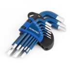 WORKPRO WP222014 9 Parça Kısa Boy CR-V Metrik Profesyonel Allen Anahtar Takımı - Görsel 3