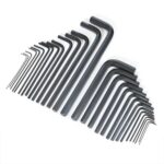 WORKPRO WP222018 30 Parça Uzun Boy CR-V Metrik/İnç Profesyonel Allen Anahtar Takımı - Görsel 5