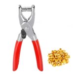 WORKPRO WP231079 140mm CR-V Profesyonel Kuşgözü Pense + 100 Adet 4,5mm Kuşgözü Perçin - Görsel 2