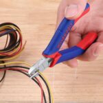 WORKPRO WP231096 110MM CR-V Elektronikçi Profesyonel Mini Yan keski - Görsel 3