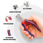 WORKPRO WP231098 100MM CR-V Elektronikçi Profesyonel Mini Tepe Keski - Görsel 3