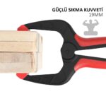 WORKPRO WP232009 19mm Plastik Mandal/İşkence - Görsel 6