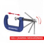 WORKPRO WP232018 75mm G Tipi İşkence - Görsel 4