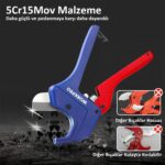 WORKPRO WP301006 42mm Profesyonel PPRC Plastik Boru Kesme Makası - Görsel 8