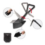 WORKPRO WP335006 570MM Katlanabilir Çok Amaçlı Profesyonel Kamp Küreği - Görsel 3