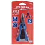WORKPRO WP382017 12 IN 1 Çok Fonksiyonlu Profesyonel Mini Pense Seti + Taşıma Kılıfı - Görsel 7