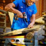 WORX WX354.4 20Volt/4.0Ah Li-ion Çift Akülü Kömürsüz Profesyonel Şarjlı Darbeli Matkap - Görsel 6